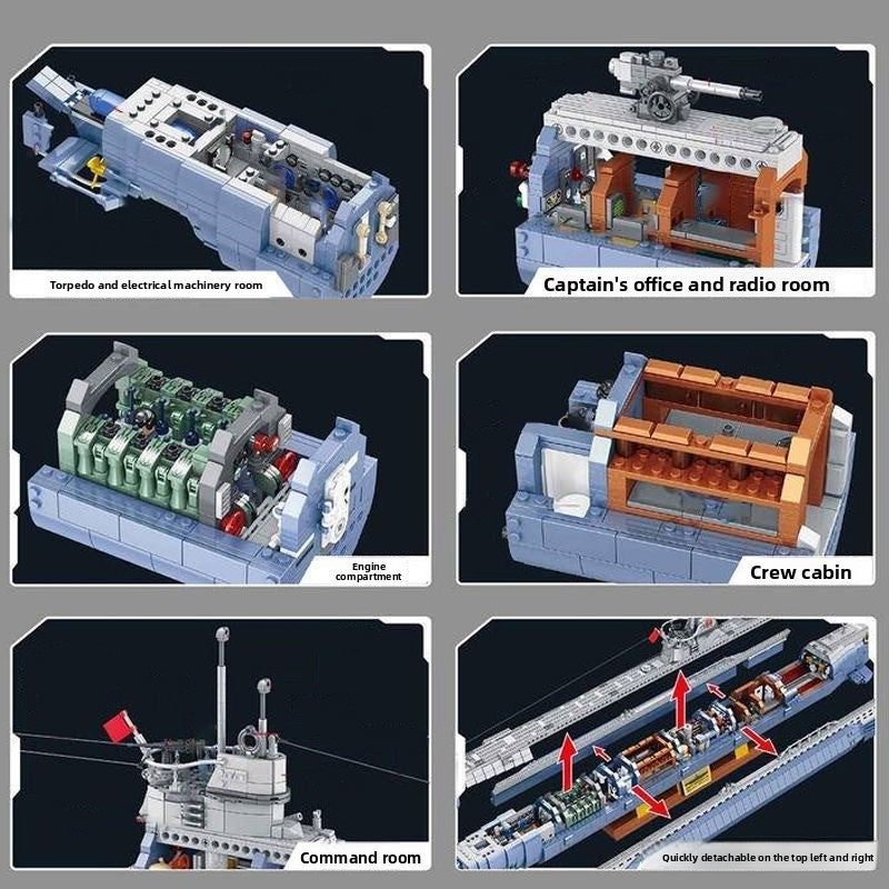 viic-u-552-submarine-structure