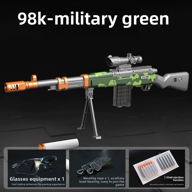 98k-green-soft-bullet-gun