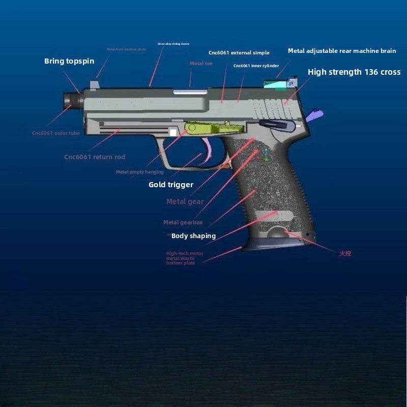 jieying-usp-toy-gun-construction