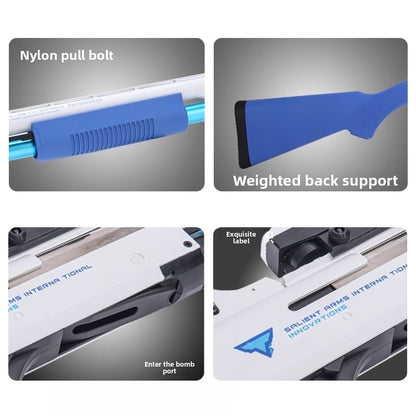 Belig M500 Shell Ejection Soft Bullet Shotgun - Boys Toy Gun