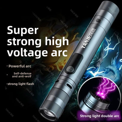 89000-volt-metal-self-defense-flashlight