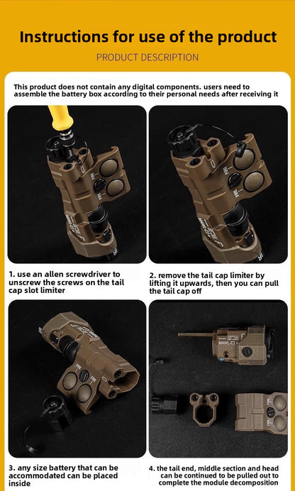Wosport NAWL-C1 Detachable Battery Box Prop Model