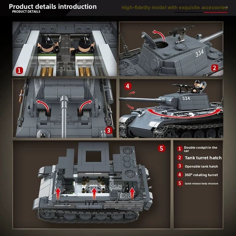 german-panther-tank-toy-bricks