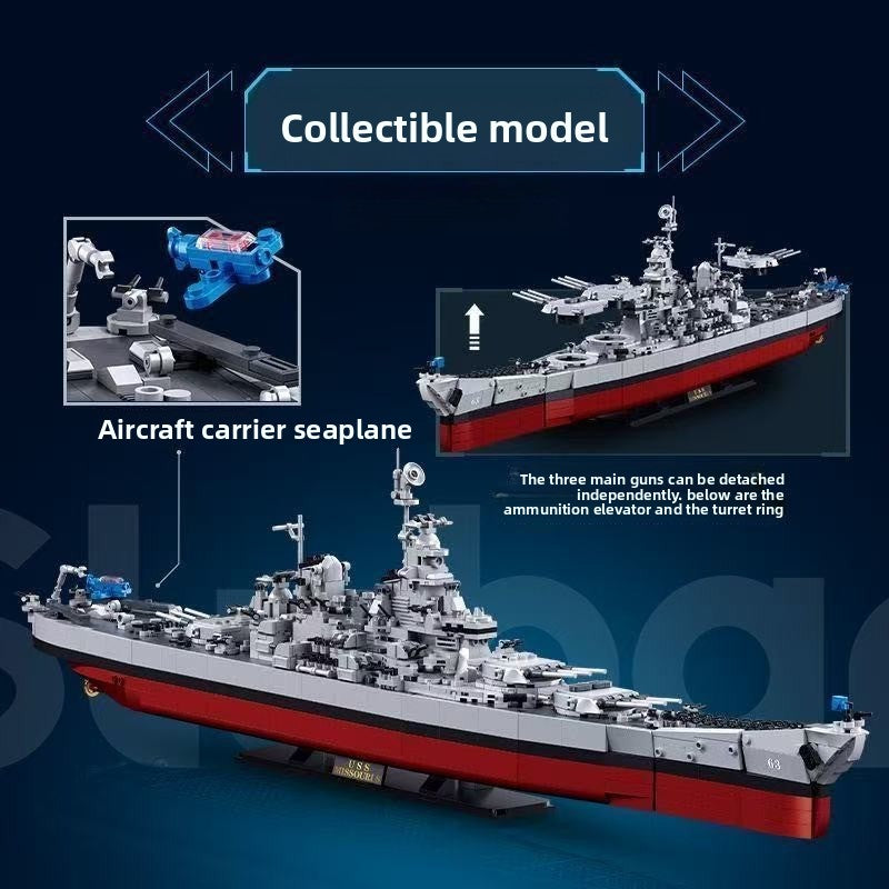 sluban-uss-missouri-model