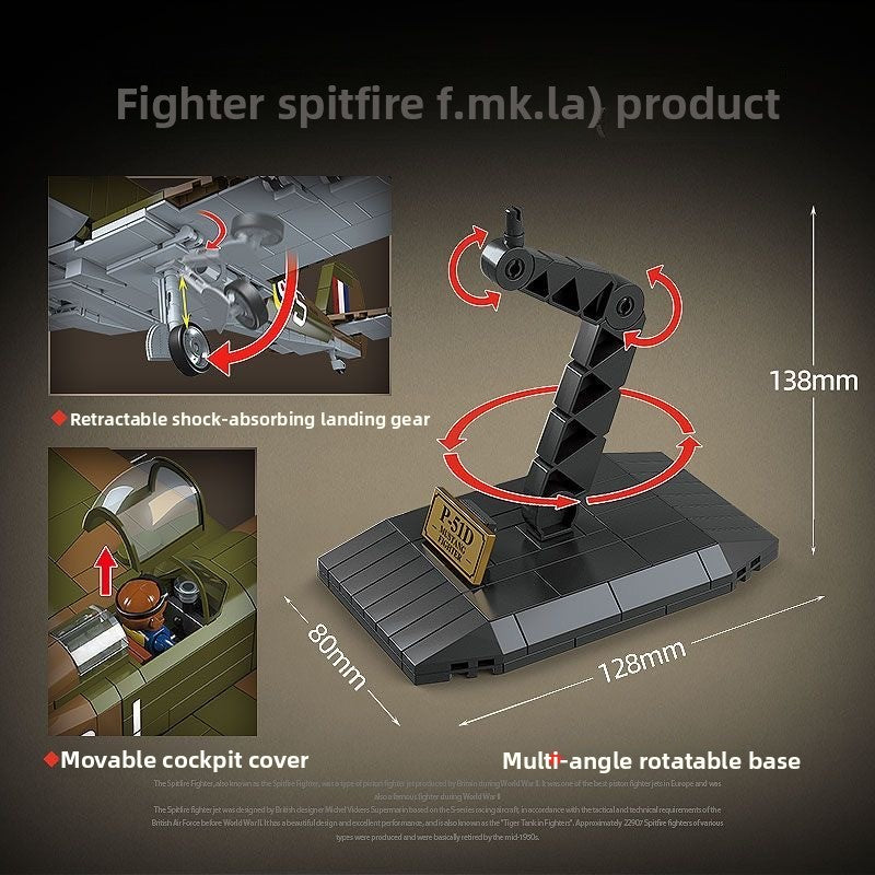 spitfire-fighter-building-set