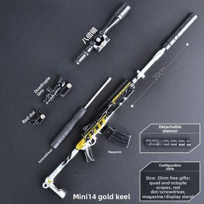 20cm-mini14-gold-model
