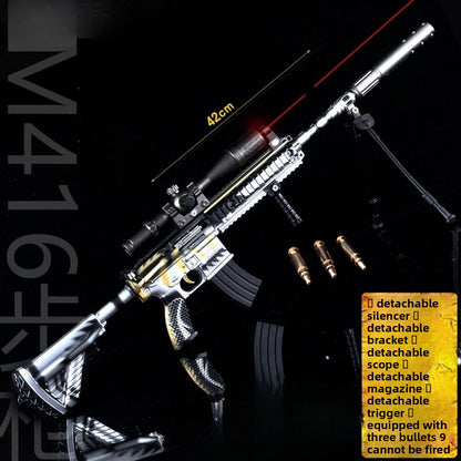 gray-m416-toy-gun-model