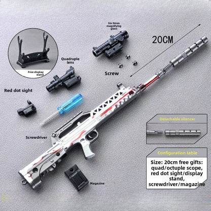 qbu-gray-metal-model