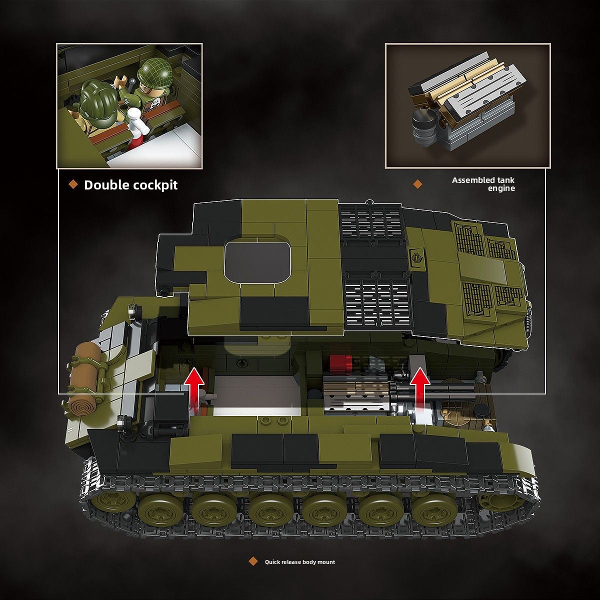 wwii-t26e4-tank-building-block-model
