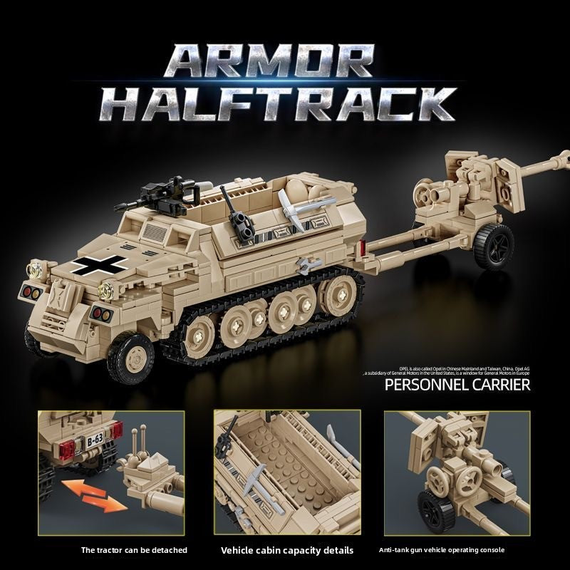 german-half-track-building-set