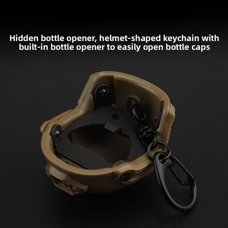 Helmet Model Keychain