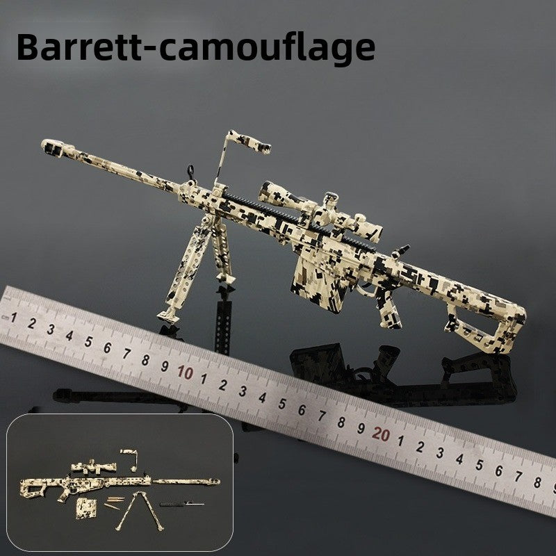 camouflage-barrett-metal-toy-model