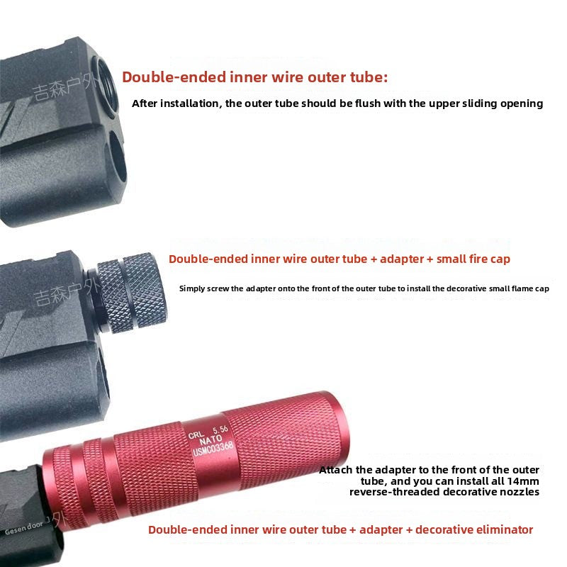 Kaijia Baihui G17 CNC Aluminum Upgrade Accessories