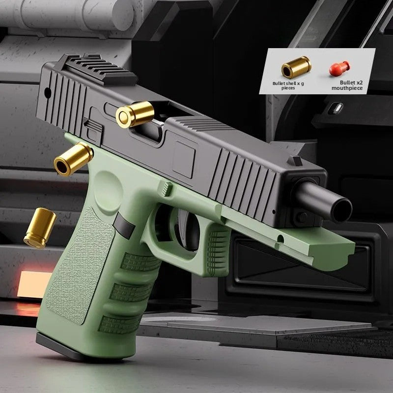 green-toy-pistol