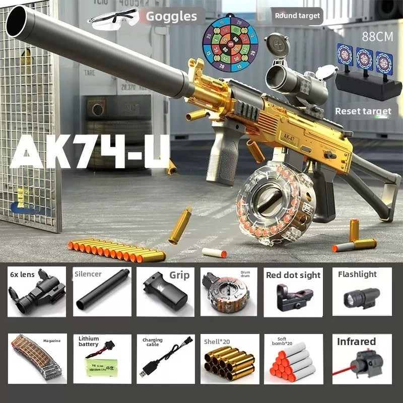ak74u​-gold-soft-bullet-gun