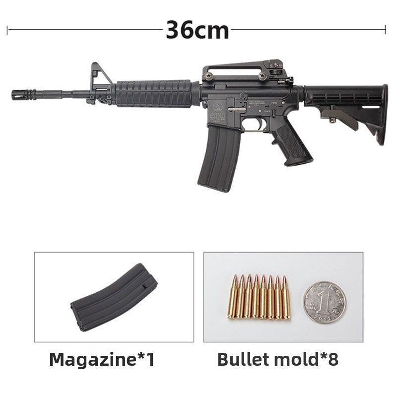 mini-black-m4a1-model