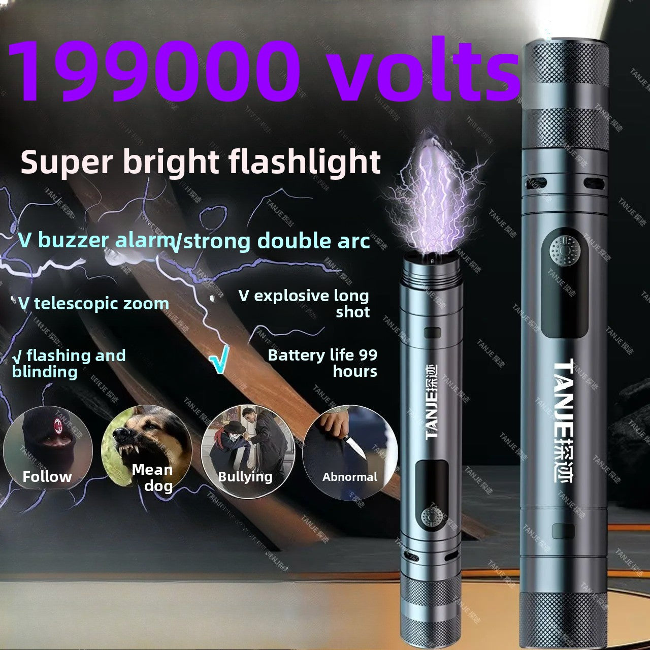 199000-volt-metal-self-defense-flashlight
