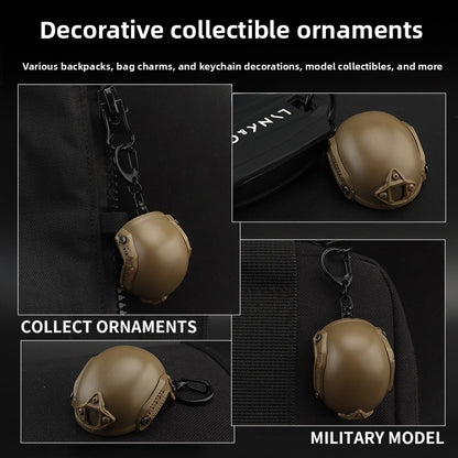 Helmet Model Keychain