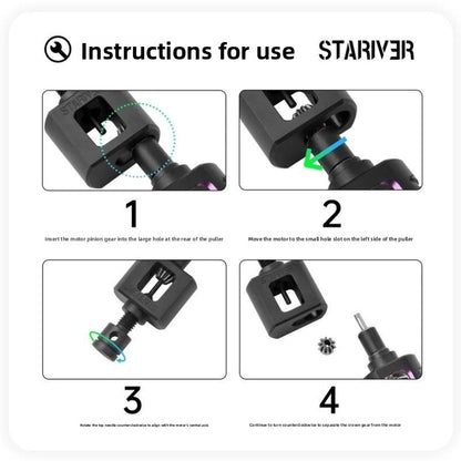 Umbral Motor Gear Steel Puller For Gel Blaster