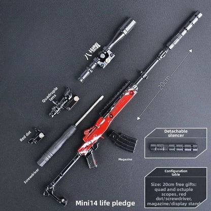 20cm-mini14-red-model