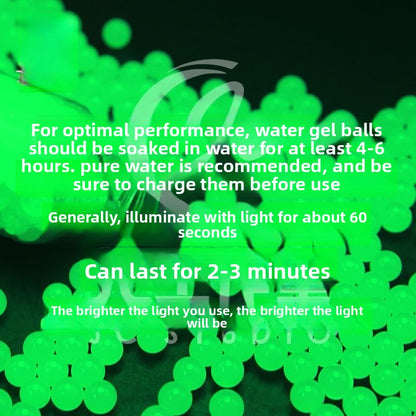 7-8mm Extra Hard Competition Glow Gel Balls