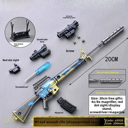 20cm-m16a4-gold-model