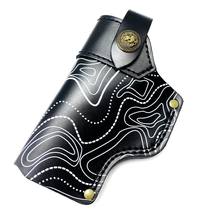 black-cowhide-leather-holster