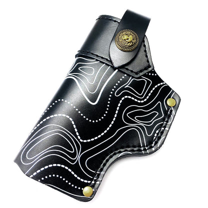 black-cowhide-leather-holster