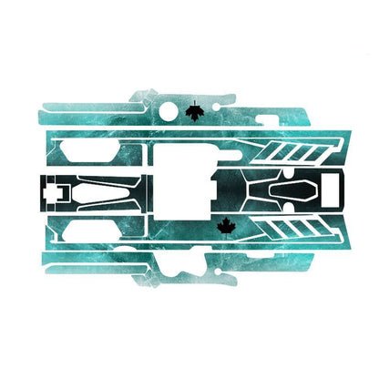black-knight-dk06-green-stickers
