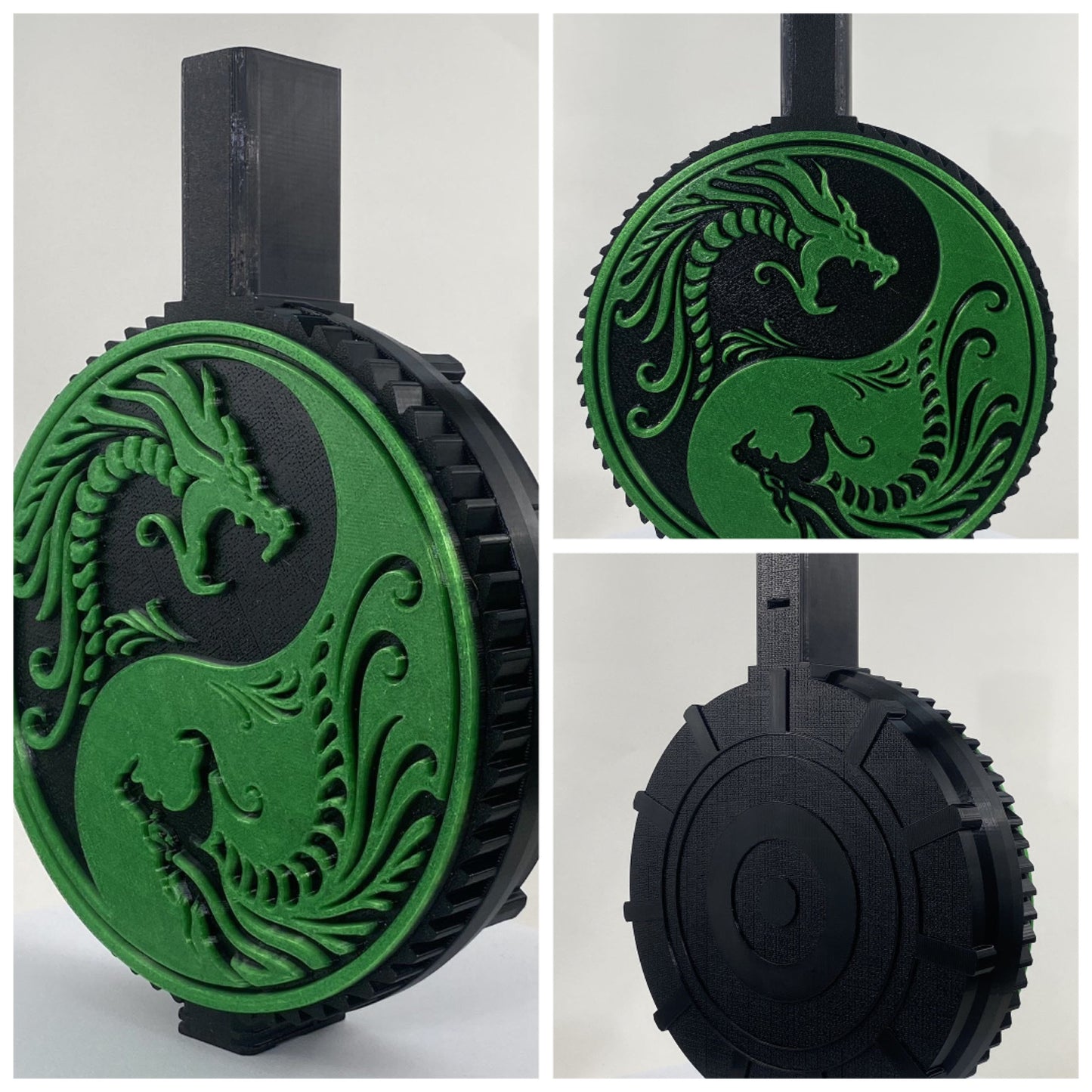 tec-9-black-and-green-drum-magazine
