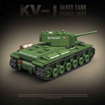 wwii-soviet-kv-1-heavy-building-block-tank