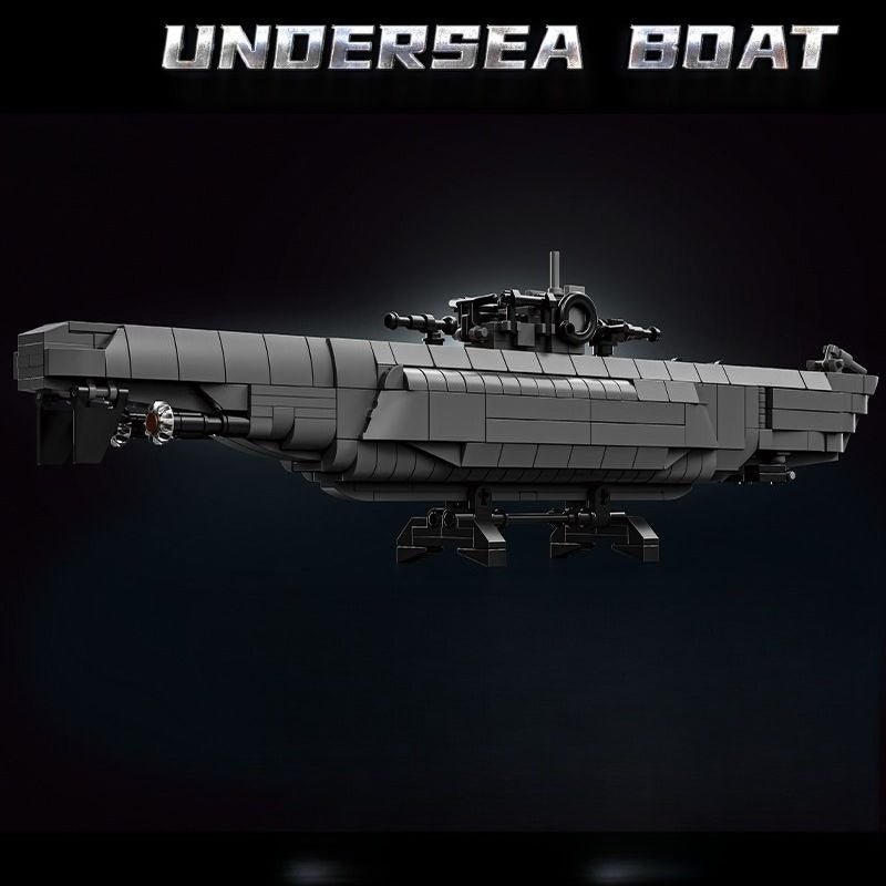 wwii-germany-u-boat-building-block-model