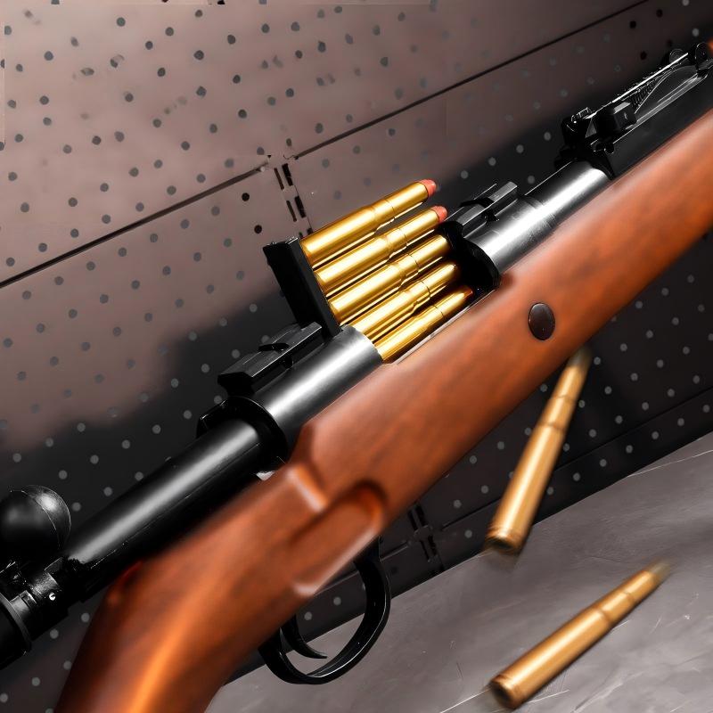 Jieying kar98k Shell Ejection Soft Bullet Toy Gun-Gel Blaster