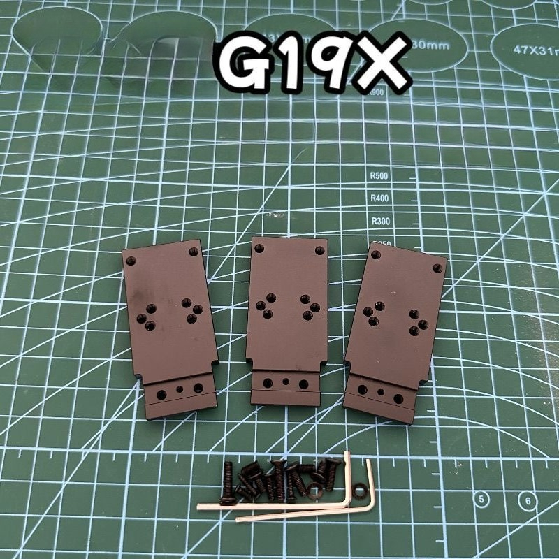 G19X RMR adapter plate