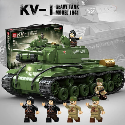 wwii-soviet-kv-1-heavy-tank-model