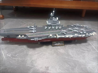 Fujian Aircraft Carrier Military Building Blocks Model