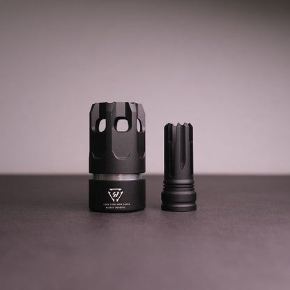 black-metal-muzzle-brake