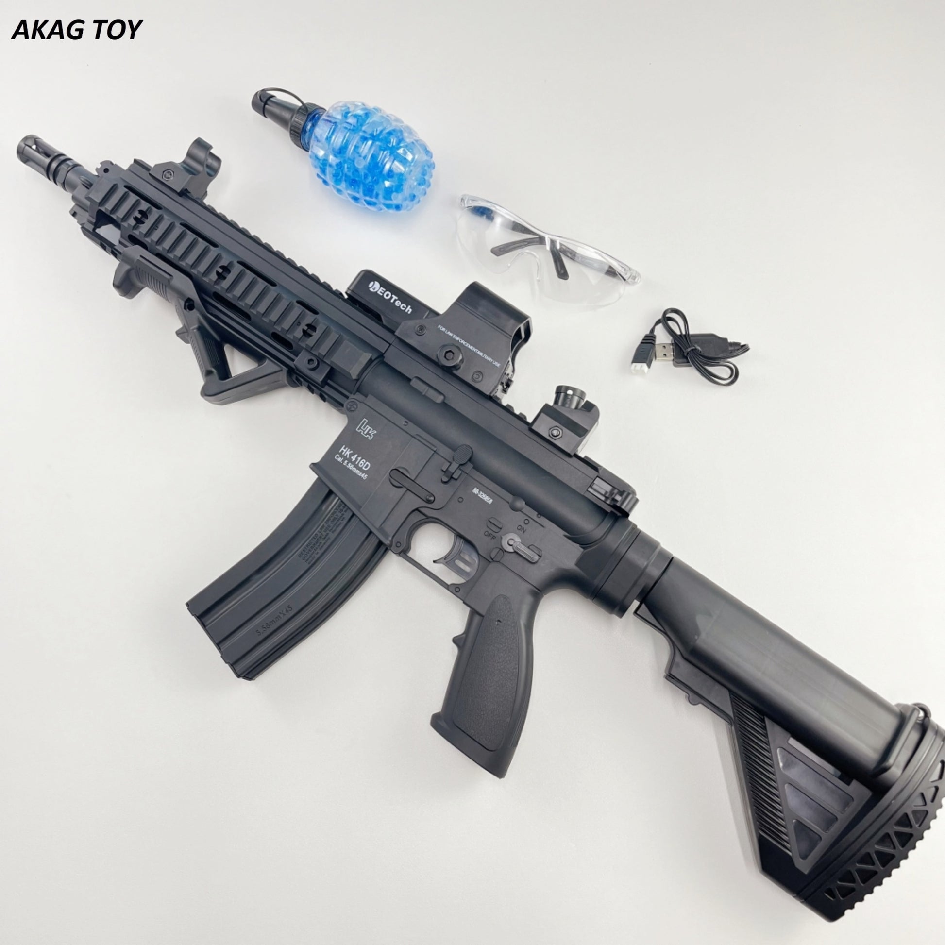 HK416 Black Gel Blaster