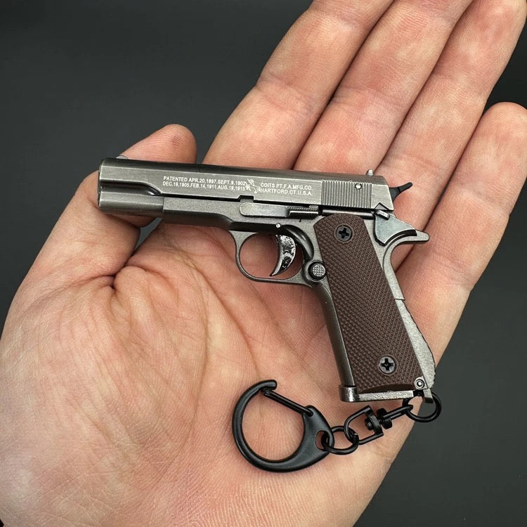 gunmetal-colt-1911-metal-toy-model
