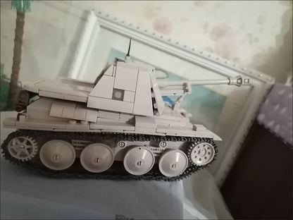 German Marder III H Tank Building Blocks Toy