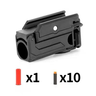 MLF G-19X Blowback Case Ejection Laser Gun - Automatic Empty-Hold Toy Gun