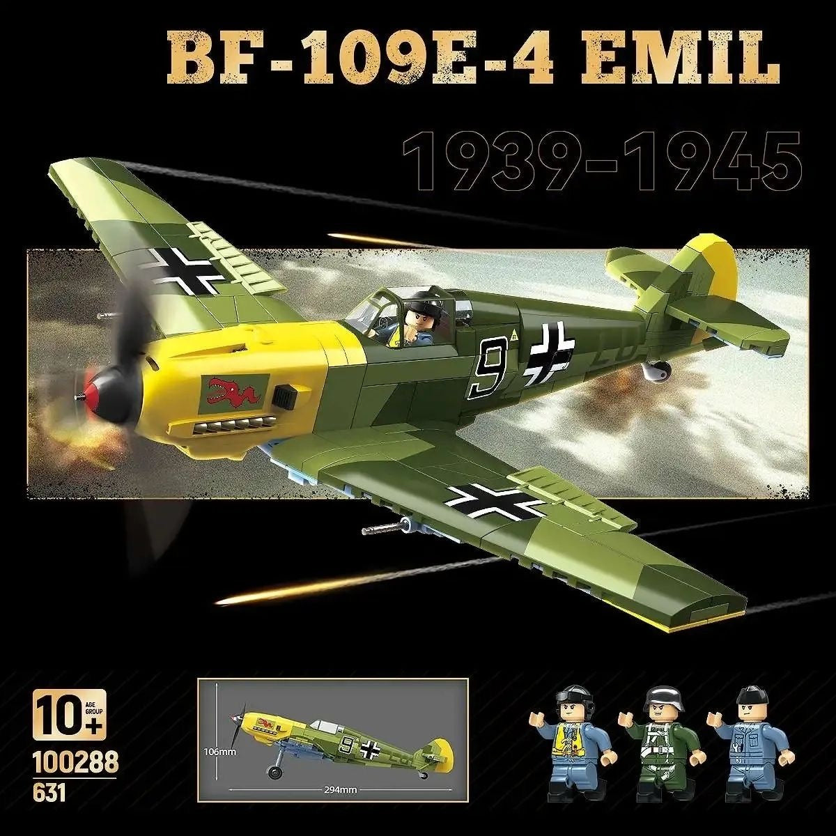 messerschmitt-bf-109e-4-wwii-model