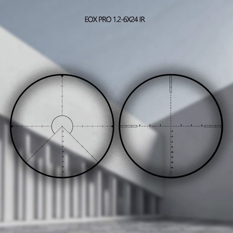 T-Eagle Eoxpro 1.2-6X24IR Metal Crosshair Optical Sight
