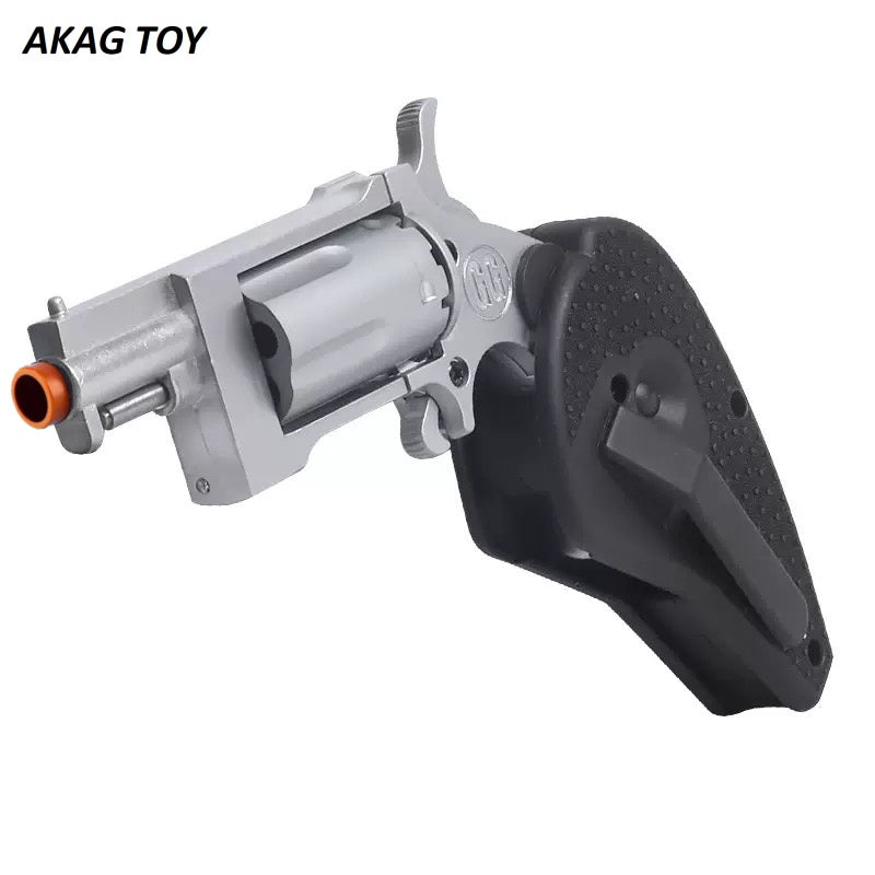 Metal folding soft bullet gun