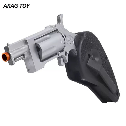 Metal folding soft bullet gun