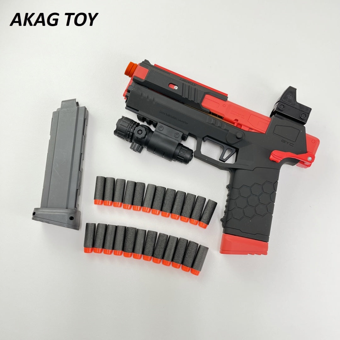 2077 Red soft bullet pistol