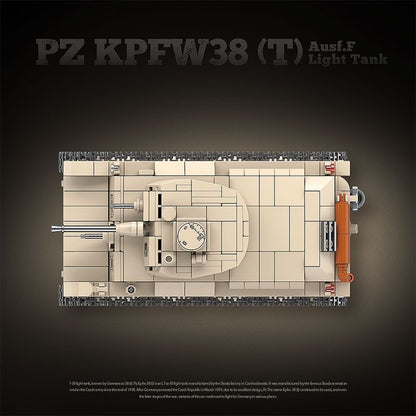 panzer-38-t-military-building-block-model