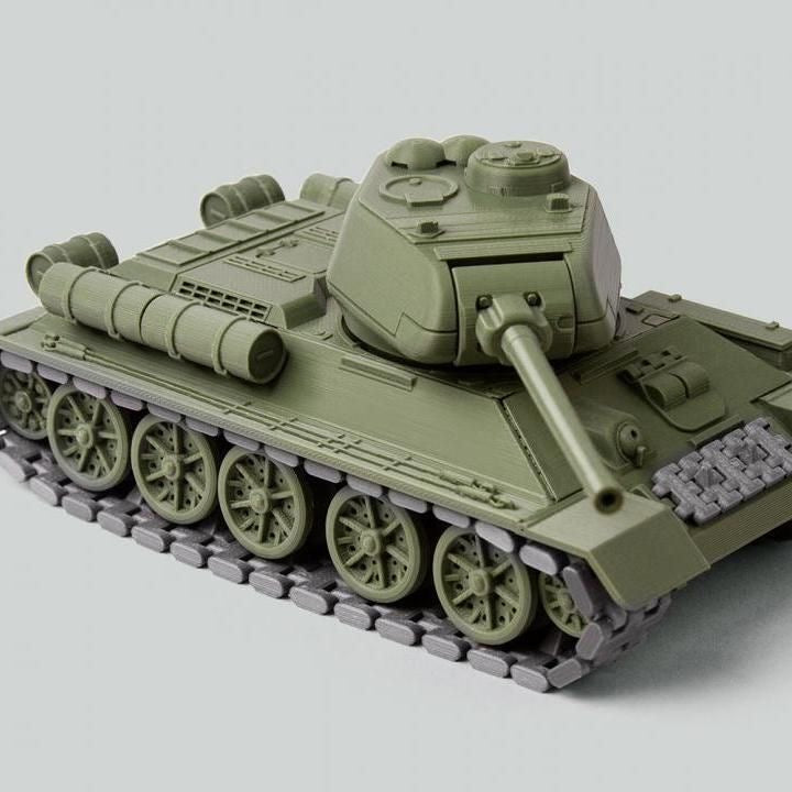 t-34-85-tank-model