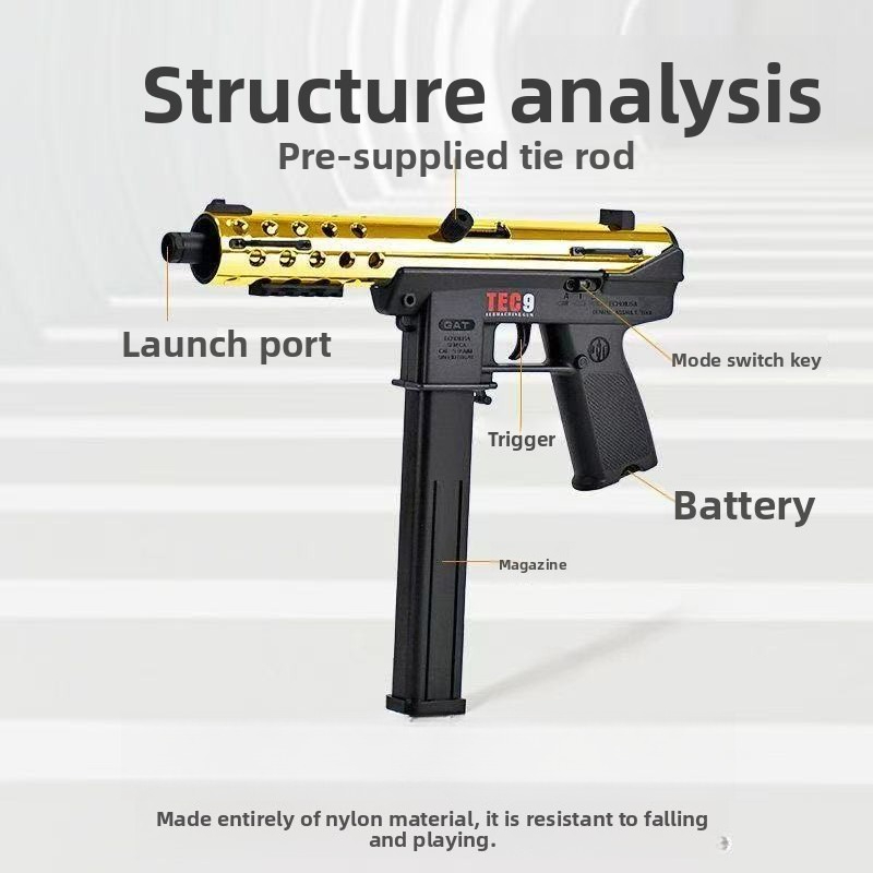 Xinjiasheng Tec-9 High-Speed Electric Gel Blaster