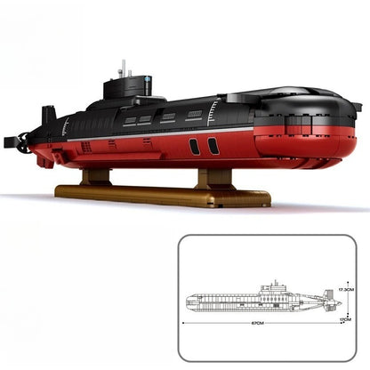 shark-941-submarine-military-building-block-size